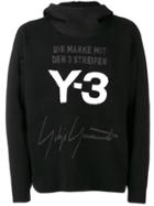 Y-3 Hooded Logo Sweater - Black