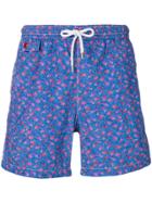 Kiton Printed Drawstring Swim Shorts - Unavailable