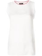 Theory Sleeveless Sweatshirt - White