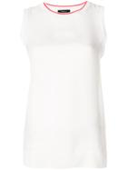 Theory Sleeveless Sweatshirt - White