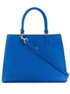 Trussardi Jeans Large Tote Bag - Blue