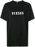 Versus - Versus Printed T-shirt - Women - Cotton/spandex/elastane - M, Black, Cotton/spandex/elastane