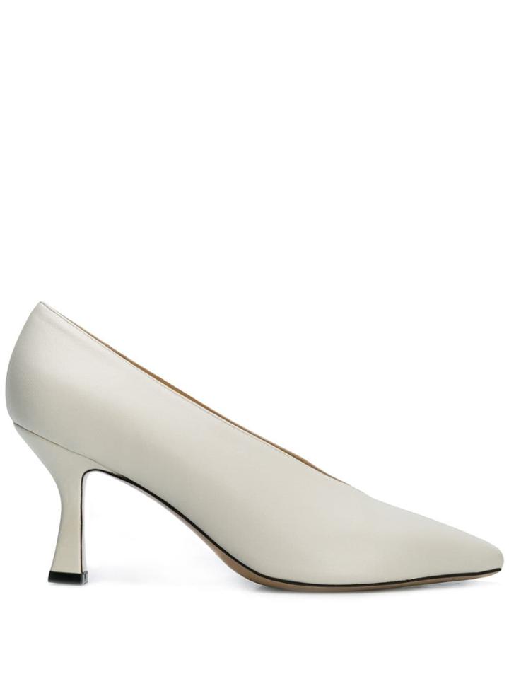 Leqarant Almond Toe Pumps - Neutrals