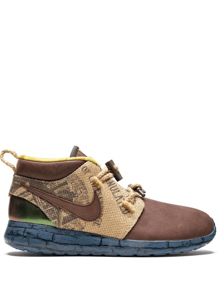 Nike Roshe Run Trollstrike Sneakers - Brown
