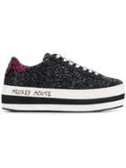 Moa Master Of Arts Mickey Mouse Platform Sneakers - Black