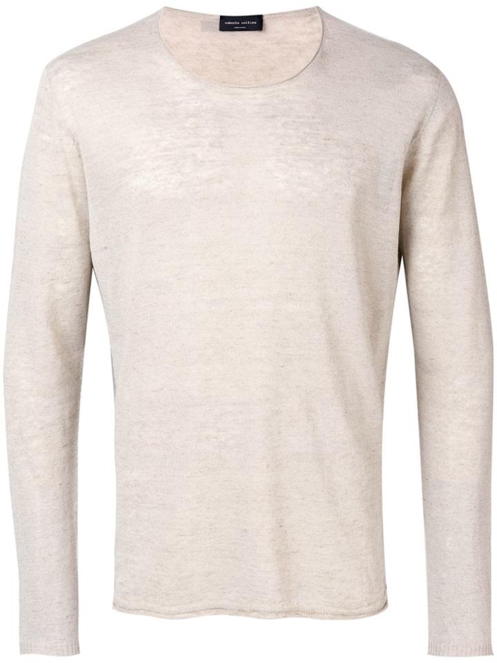 Roberto Collina Basic Jersey - Neutrals