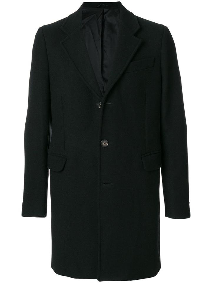 Dondup Single-breasted Coat - Black