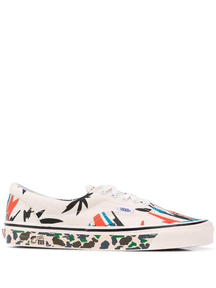 Vans Printed Sneakers - White