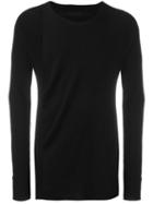 Nil0s Longsleeved T-shirt, Men's, Size: 1, Black, Cotton