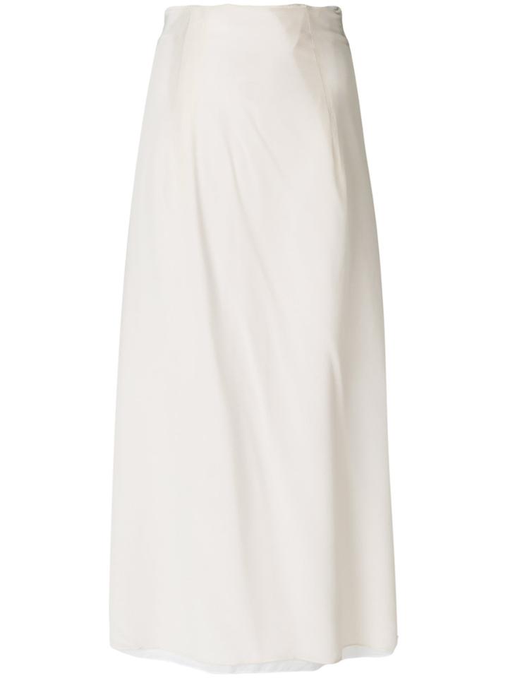 Cherevichkiotvichki Midi A-line Skirt - Nude & Neutrals