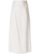 Cherevichkiotvichki Midi A-line Skirt - Nude & Neutrals