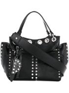 Proenza Schouler Studded Curl Handbag - Black