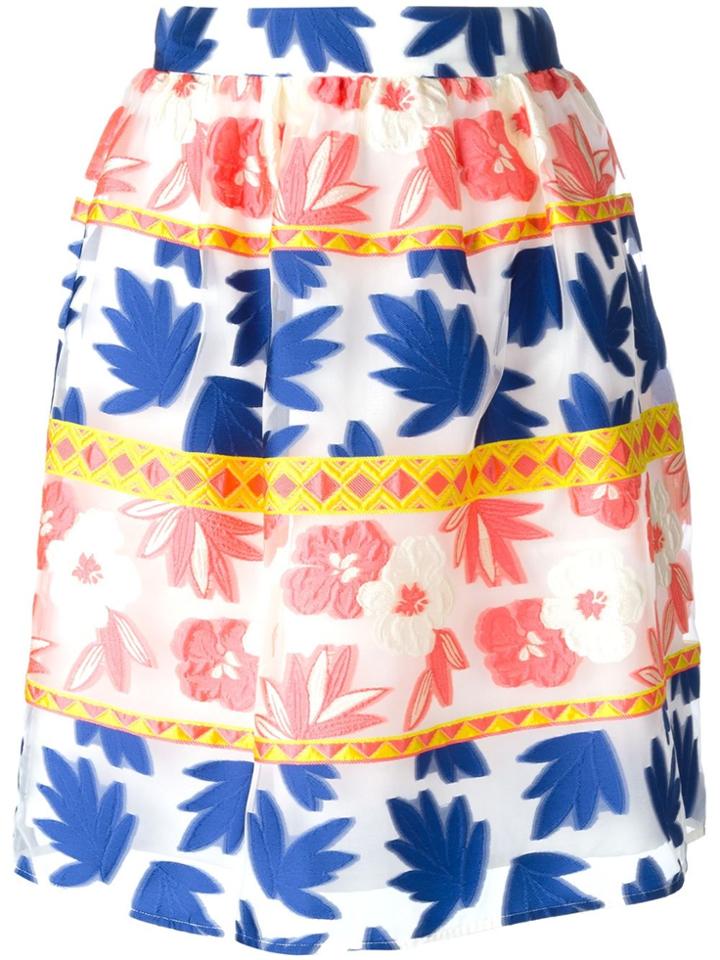 P.a.r.o.s.h. 'penelope' Skirt - Blue
