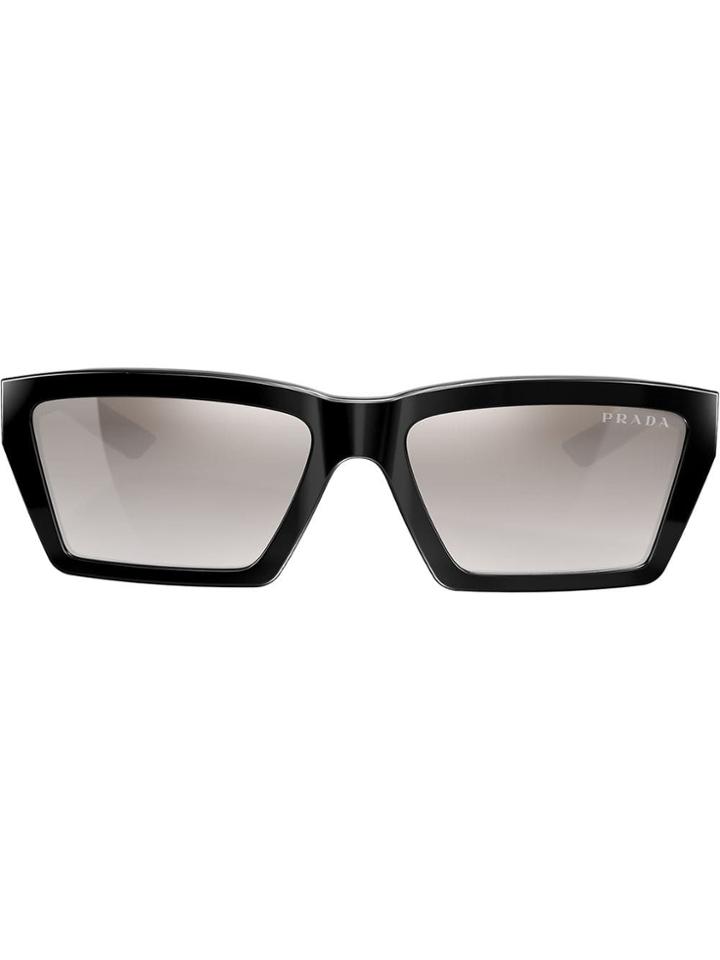 Prada Eyewear Disguise Geometric Sunglasses - Black