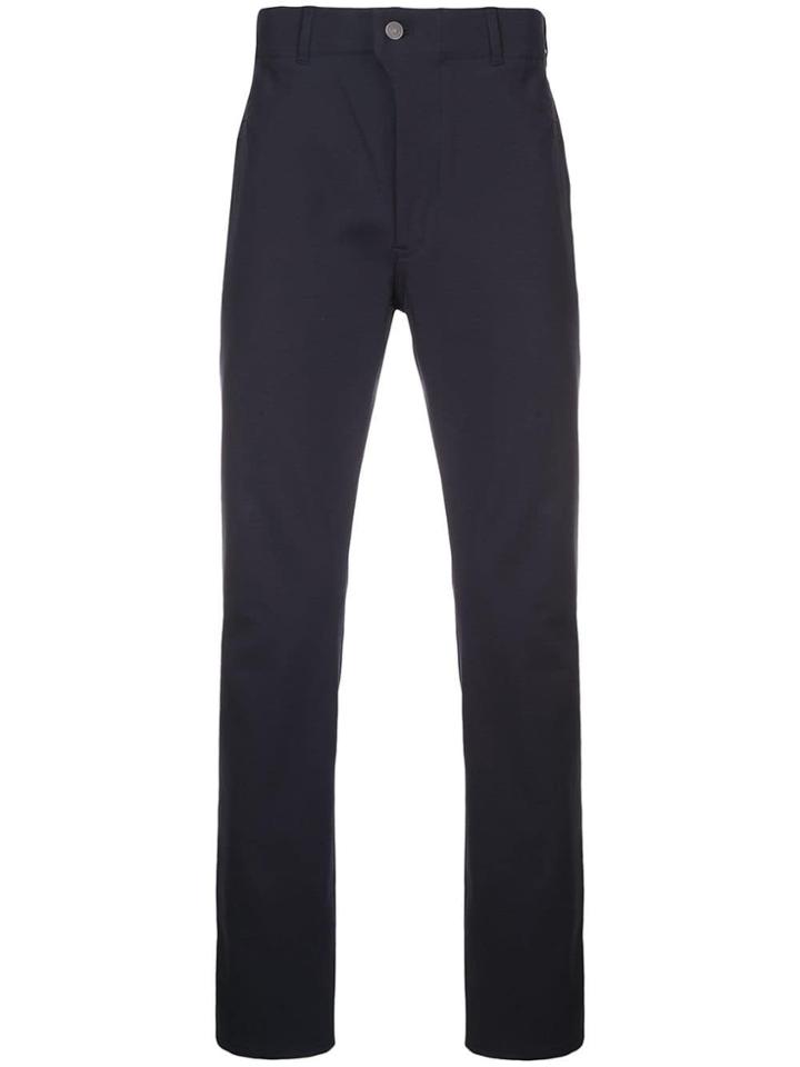 Julien David Classic Slim Chinos - Blue