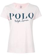Polo Ralph Lauren Polo Appliqué T-shirt - Pink & Purple