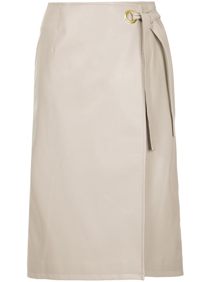 Cityshop Layered Mid-length Skirt - Nude & Neutrals