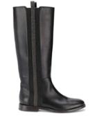 Brunello Cucinelli Knee High Boots - Black