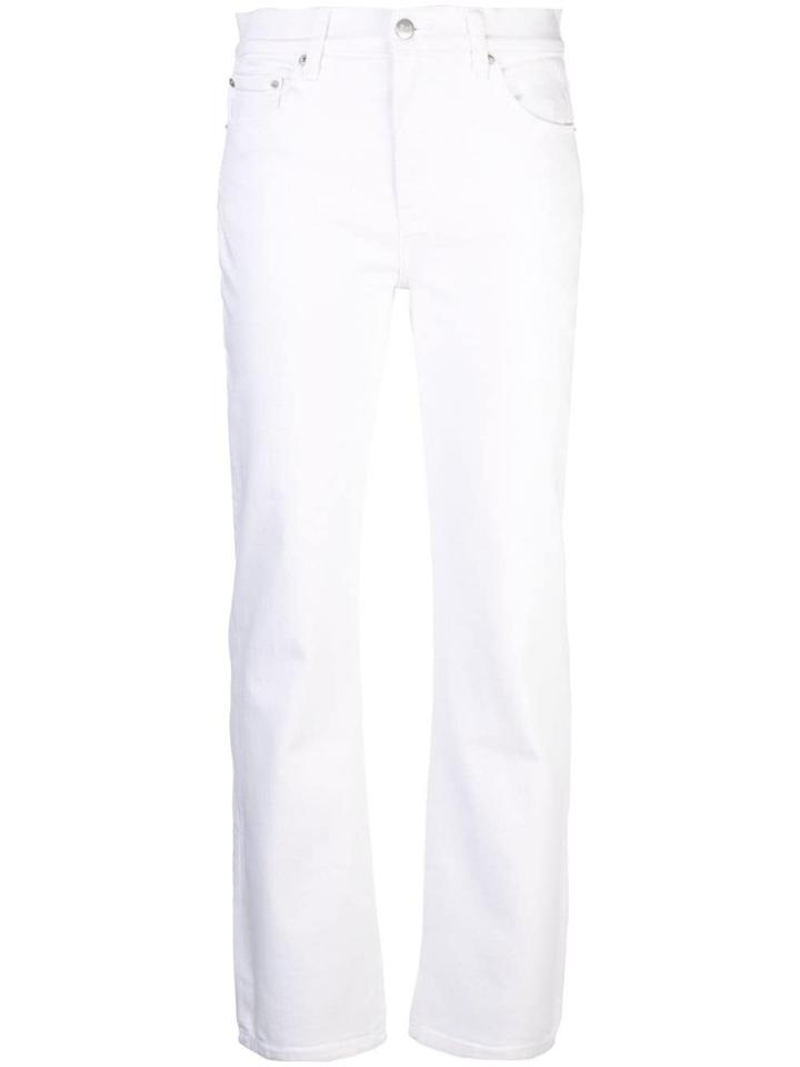 Reformation Liza Straight Jeans - White