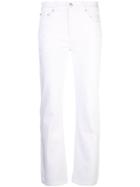 Reformation Liza Straight Jeans - White