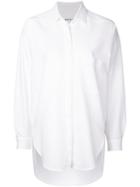 Enföld Long Shirt, Women's, Size: 38, White, Cotton