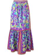 Philosophy Di Lorenzo Serafini Paisley Print Skirt - Purple