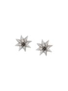 Rachel Jackson Diamond Shooting Star Stid Earrings - Metallic