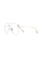 Victoria Beckham Aviator Optical Glasses - Gold