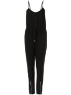 Tufi Duek Drawstring Waist Jumpsuit - Black