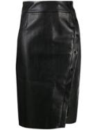 Sandro Paris Fitted Pencil Skirt - Black