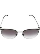 Mykita 'linnea' Sunglasses, Adult Unisex, Black, Stainless Steel/rubber