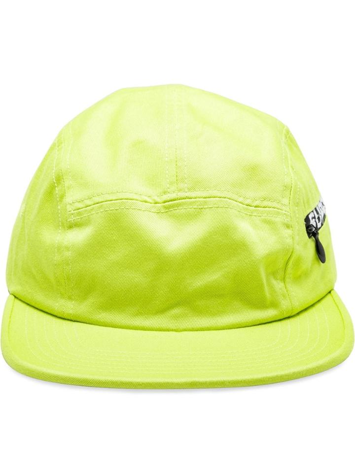 Supreme Side Zip Camp Cap - Green