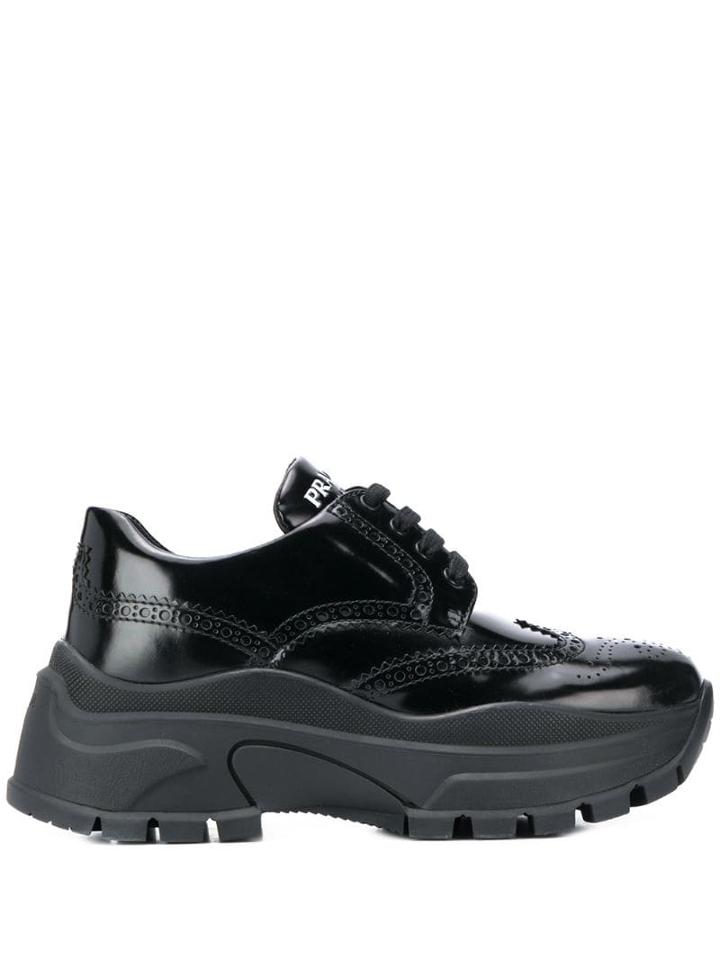 Prada Chunky Sneakers - Black