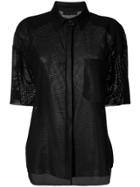 Drome Balinay Skulled Shirt - Black
