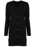 Talie Nk Knit Cardi-coat, Women's, Size: P, Black, Viscose/polyimide