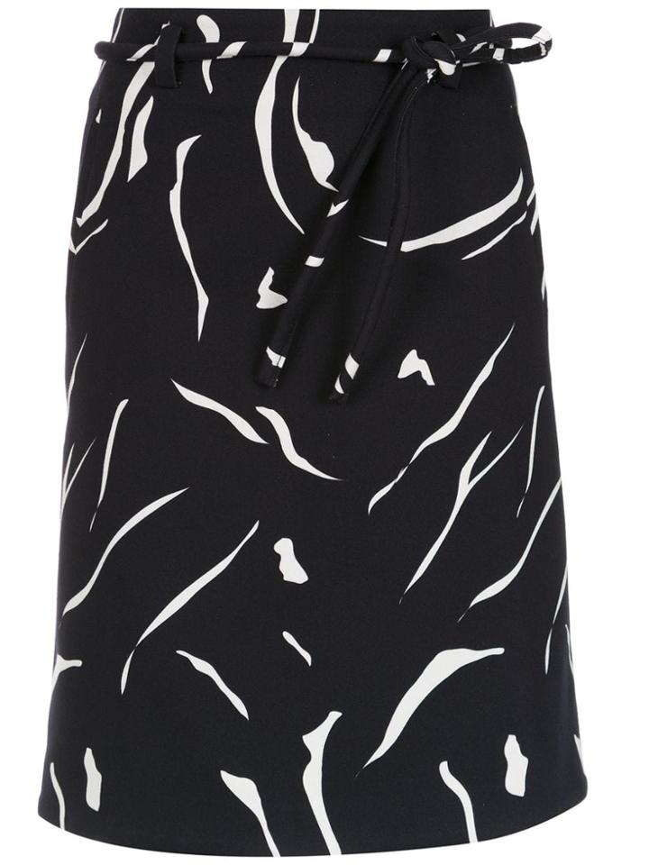 Egrey Printed Skirt - Blue
