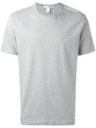 Comme Des Garçons Shirt Boys Short Sleeved T-shirt With Branding, Men's, Size: Xl, Grey, Cotton