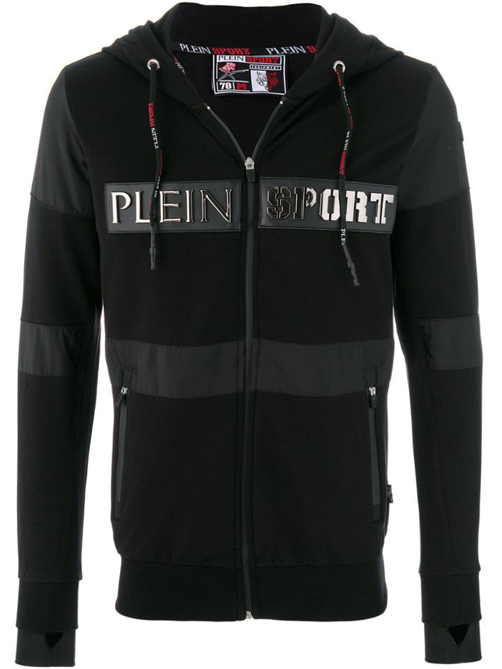 Plein Sport Part Of Me Hoodie - Black