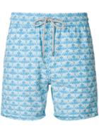 Love Brand Elephant Print Swim Shorts - Blue