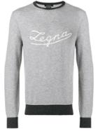 Ermenegildo Zegna Round Neck Jumper - Grey