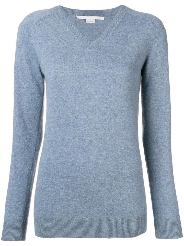 Stella Mccartney V-neck Pullover - Blue