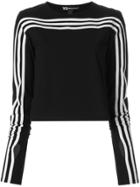 Y-3 Long Sleeve Signature Stripe T-shirt - Black