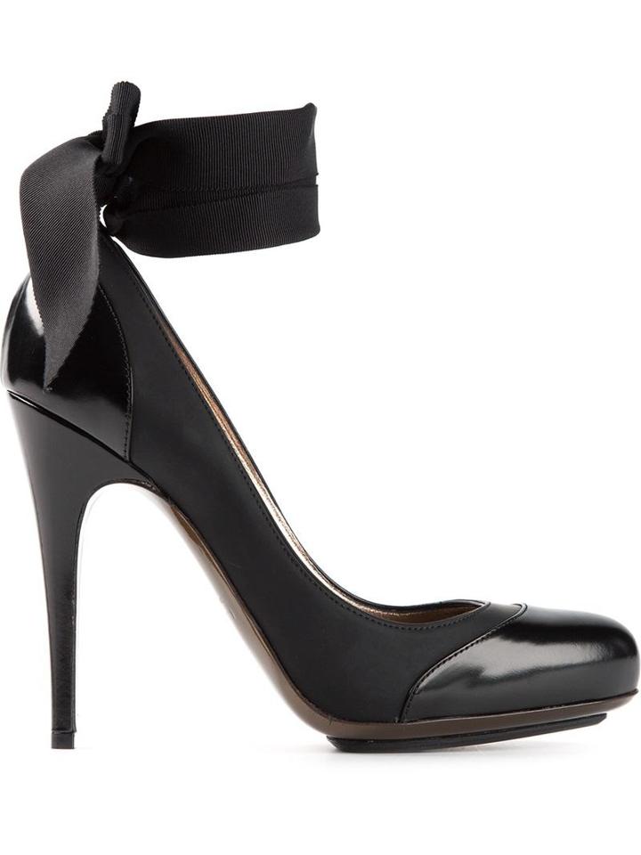 Lanvin Bow Pumps