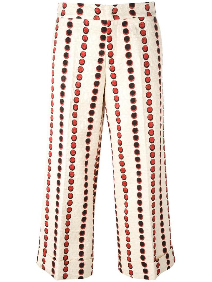 Eggs 'mozart' Trousers, Women's, Size: 42, Nude/neutrals, Cotton/acetate/viscose