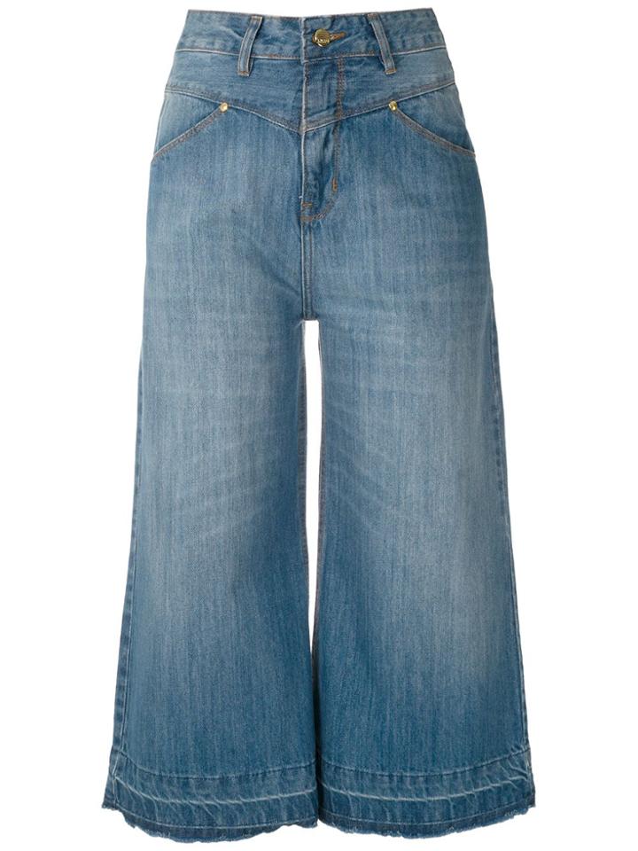 Amapô Calça Pantacourt Marion - Blue
