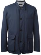 Loro Piana Cargo Pocket Jacket, Men's, Size: Xl, Blue, Silk/polyamide/polyurethane
