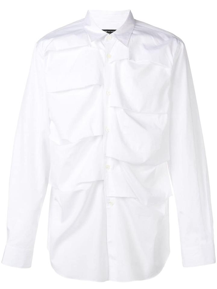 Comme Des Garçons Homme Plus Folded Shirt - White