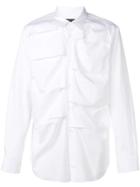 Comme Des Garçons Homme Plus Folded Shirt - White