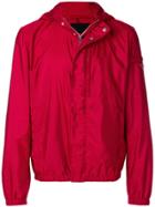Prada Gabardine Hooded Jacket - Red