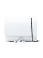 Tufi Duek Leather Clutch - White